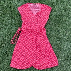 Banana republic orange dress